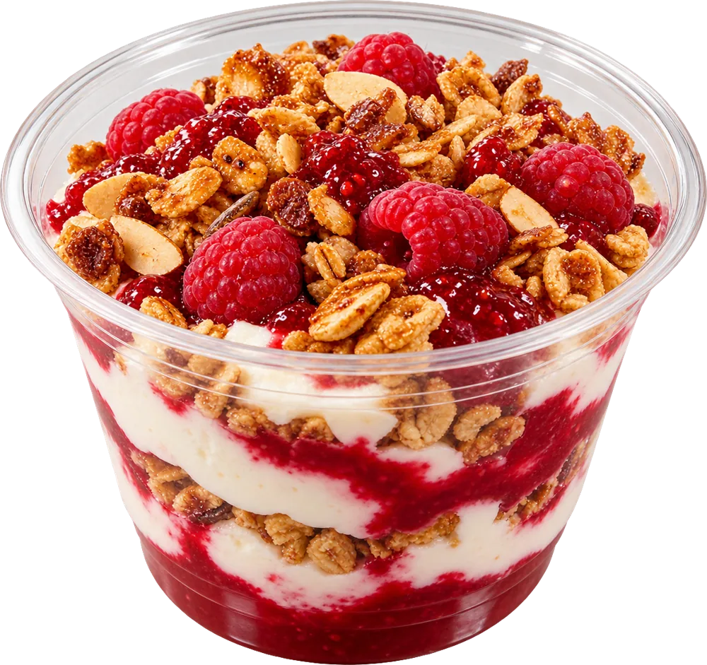 Dessert Onctueux de Framboise